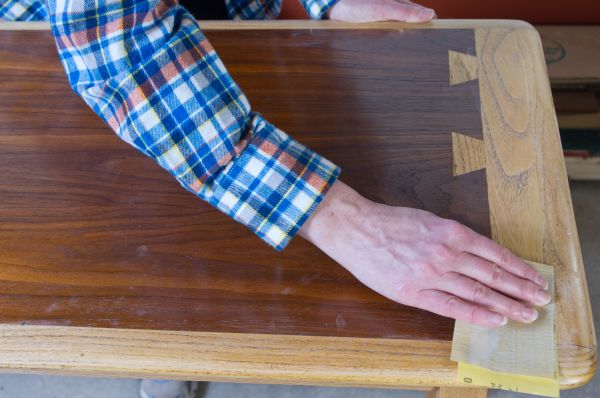 Table Restaining