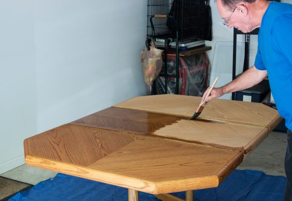 Wood Furniture Staining Service